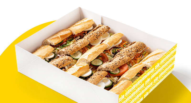 Belegde Broodjes Classic Box voor 5-6 Personen