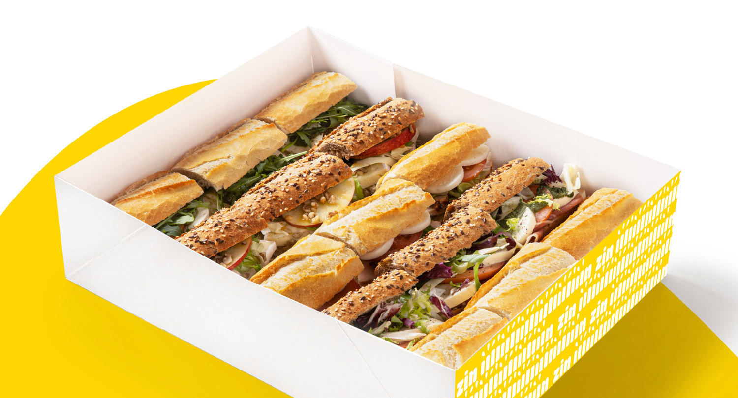 Belegde Broodjes Deluxe Box voor 5-6 Personen