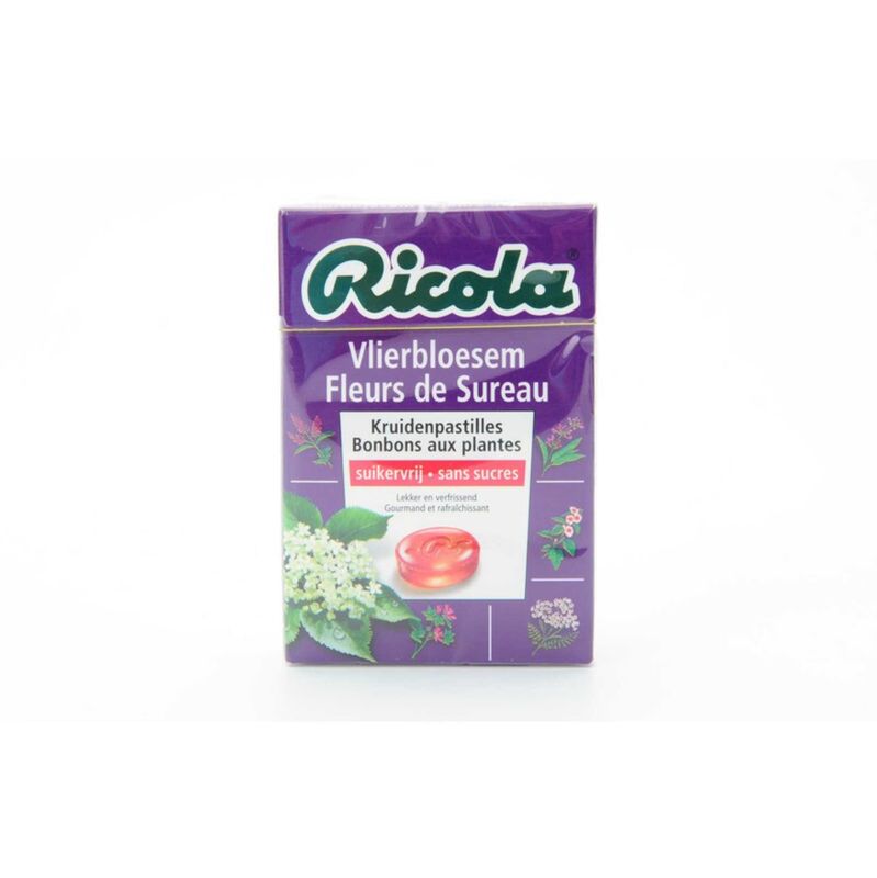 Ricola Vlierbes Kruidenpastilles