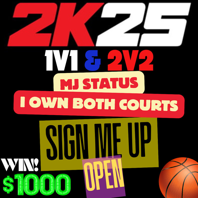 2k25 MJ Status I own the court Season 1v1 & 2v2 Bundle