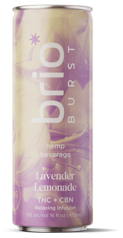 Brio THc Can Beverage - Assorted Flavors