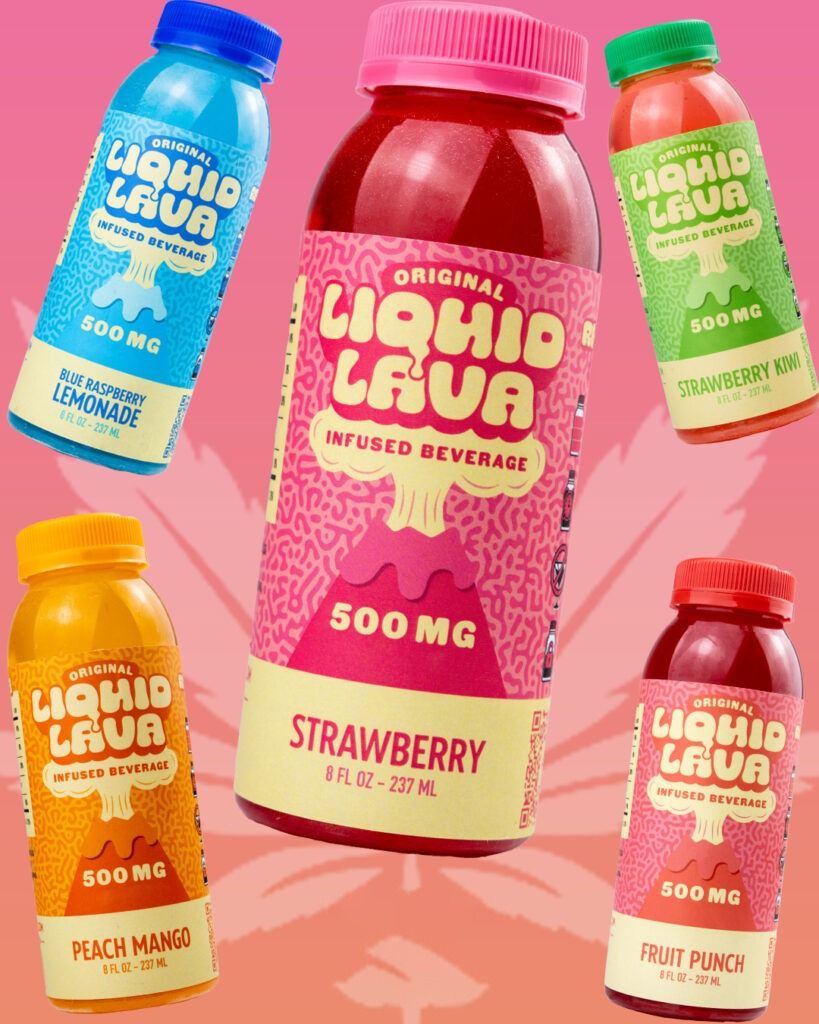 Liquid Lava THC Infused Beverage - Assorted Flavors