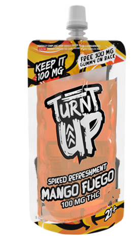Turnt up drink with 4 free gummies