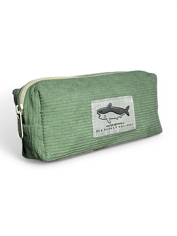 Estuche Little shark Verde