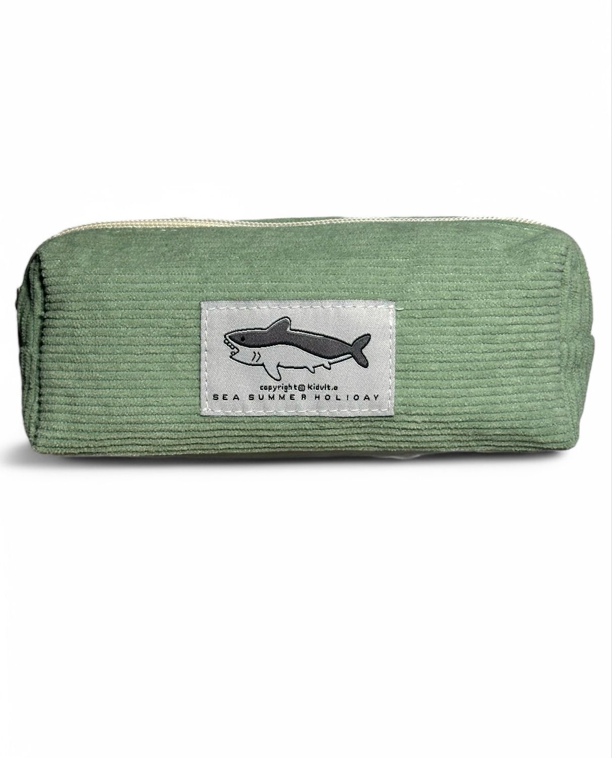 Estuche Little shark Verde