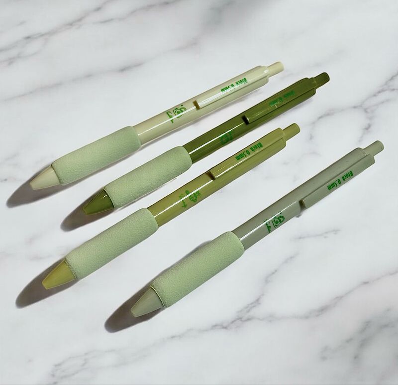 Set Boligrafos Matcha tea