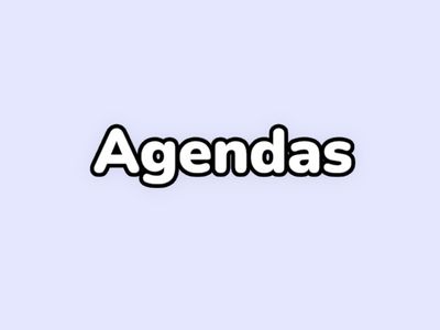 Agendas