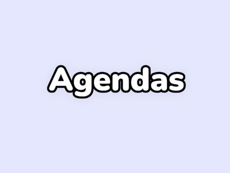 Agendas