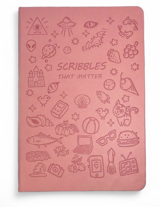 Agenda Scribbles Rosa A5