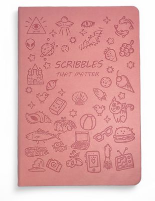 Agenda Scribbles Rosa A5