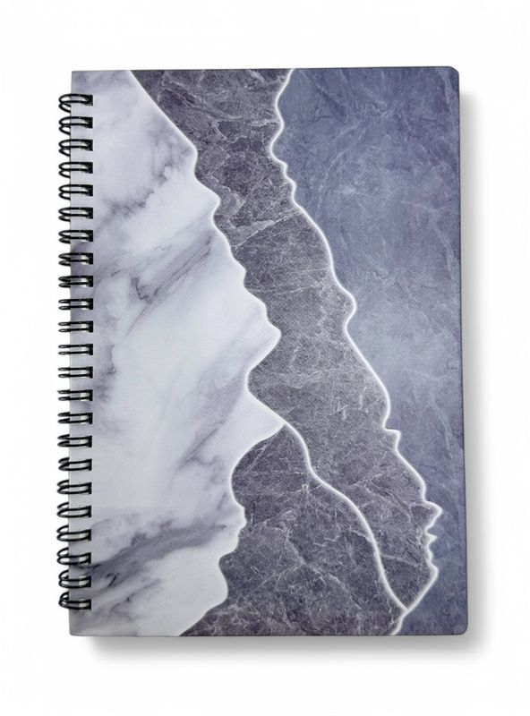 Libreta  Grey Mármol A5
