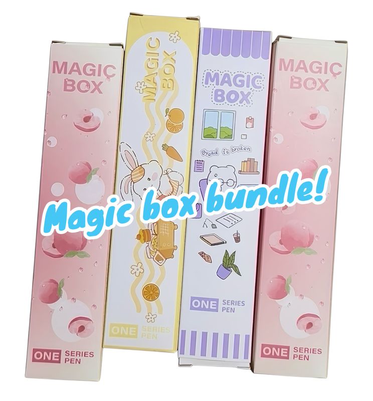 Boligrafos Sorpresa Magic Box Bundle
