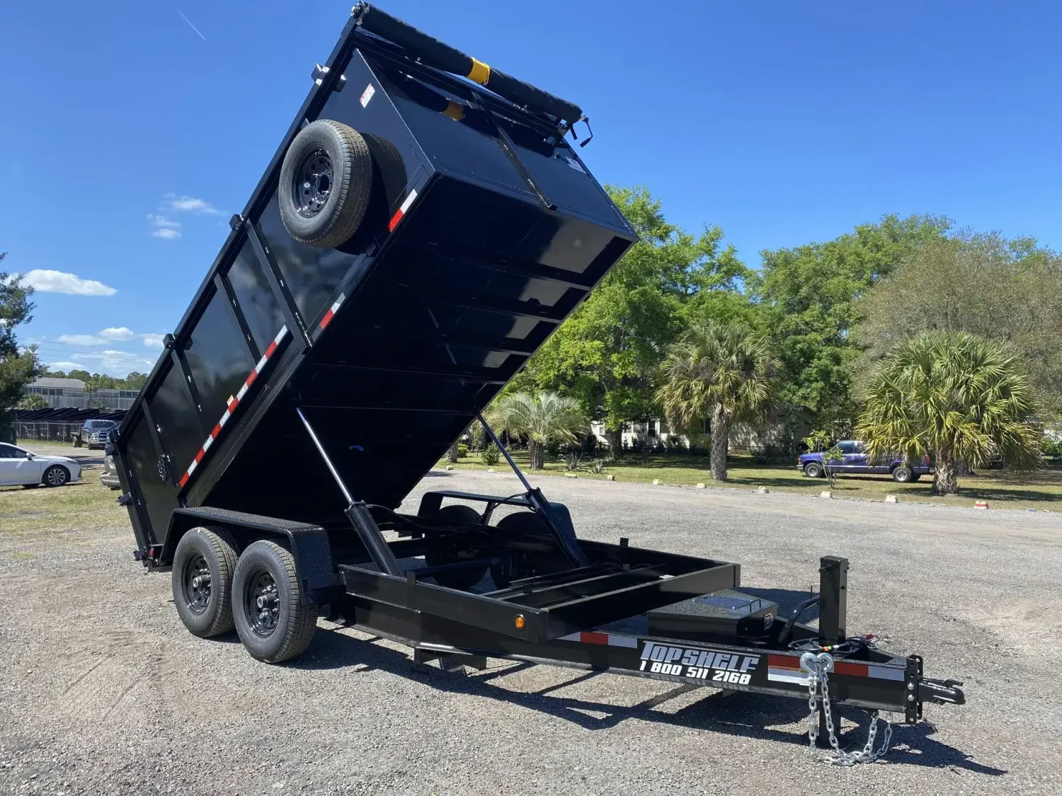 C&amp;D 7-Yard Dump Trailer