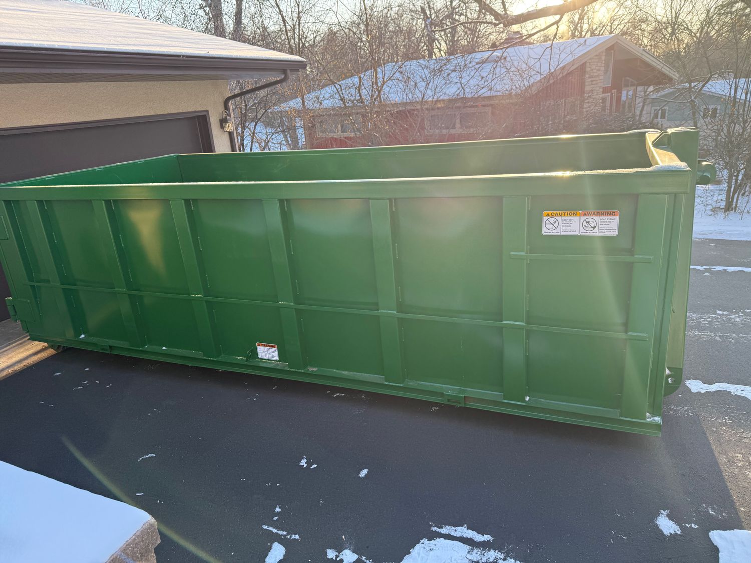 Residential Trash 20-Yard Dumpster