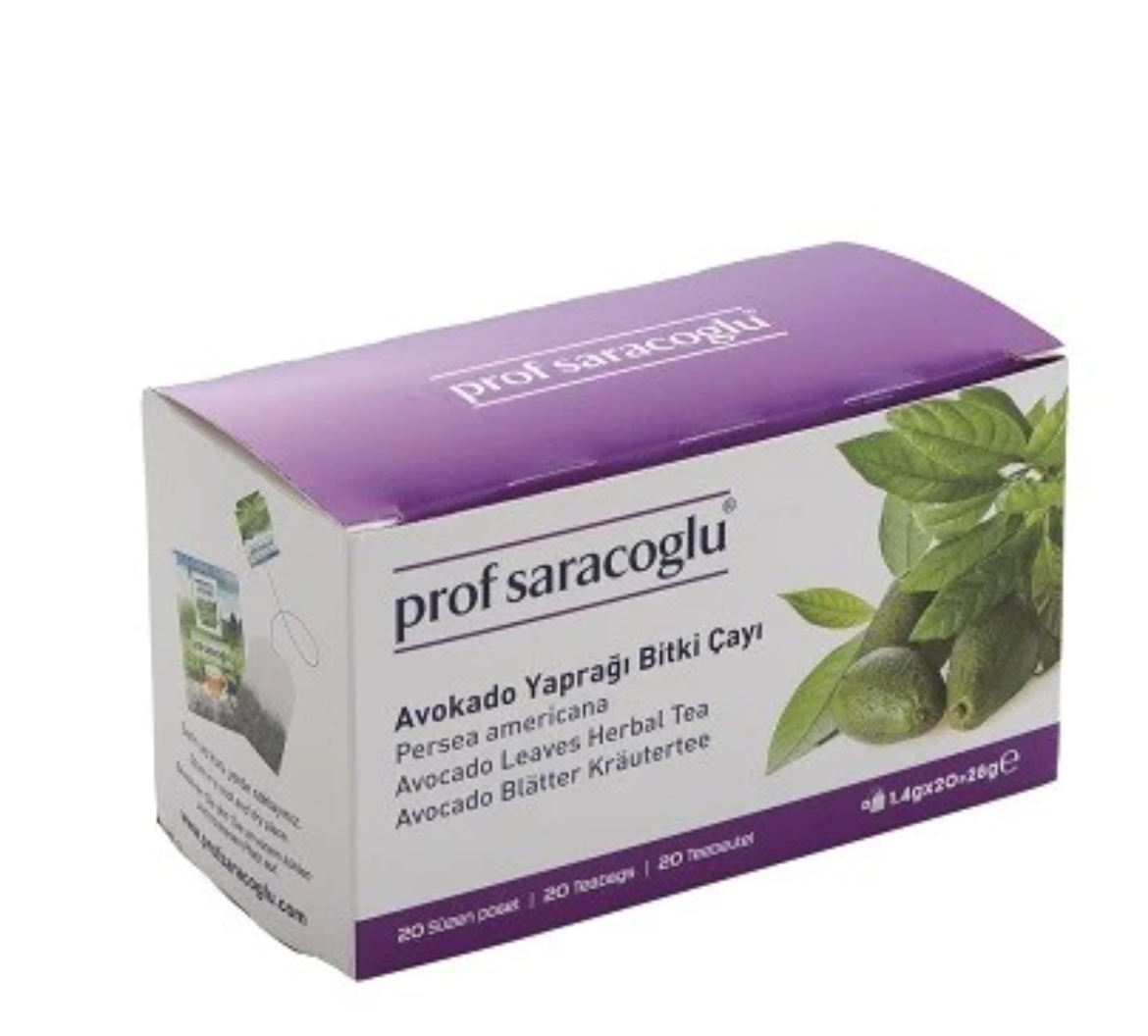 Prof Saracoglu Avocado Leaves Herbal Teabags
