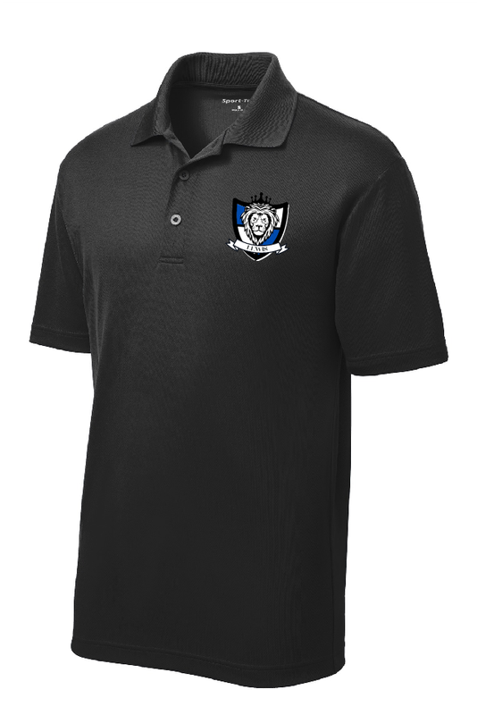 POLO WITH EMBROIDERED HOUSE PATCH LOGO (YOUTH)