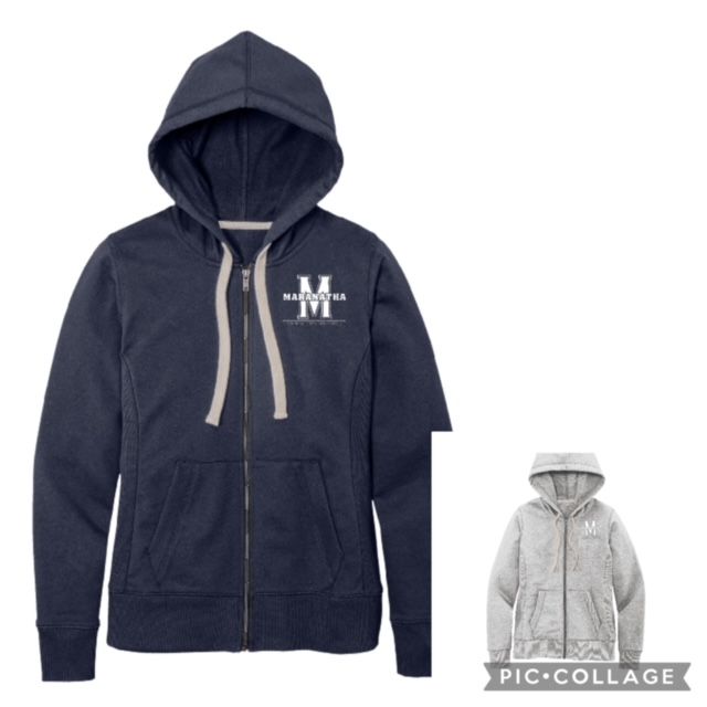 LADIES FULL ZIP HOODIE