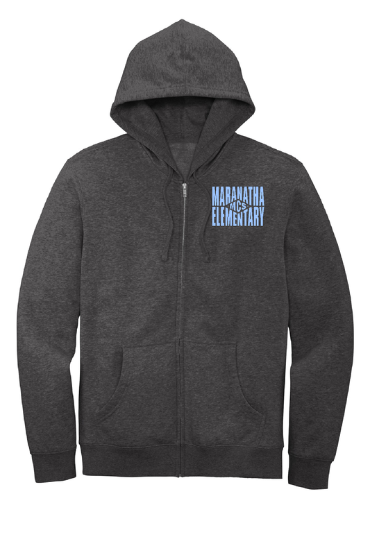MARANTHA  ELEMENTARY MCS FULL ZIP HOODIE (ADULT)