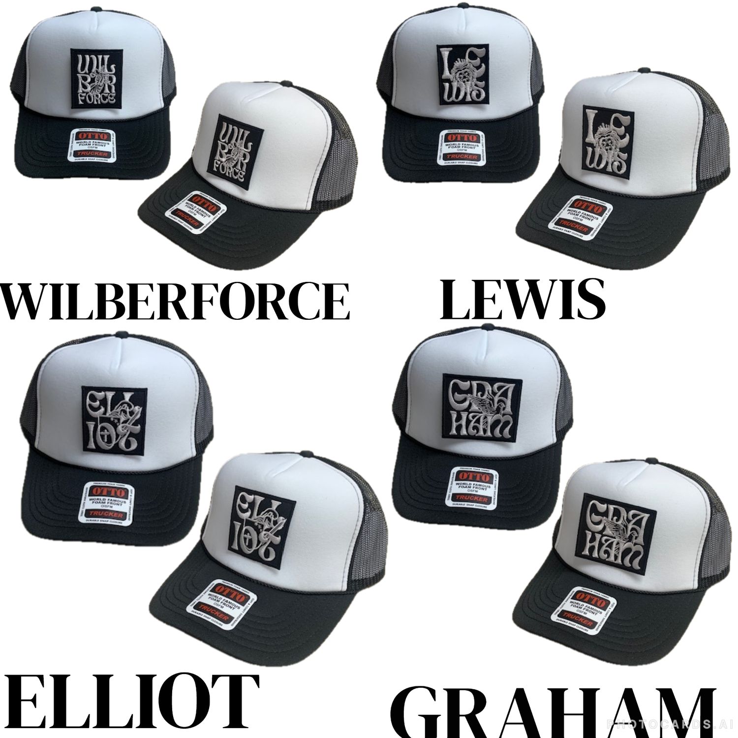 EMBROIDERED HOUSE PATCH TRUCKER