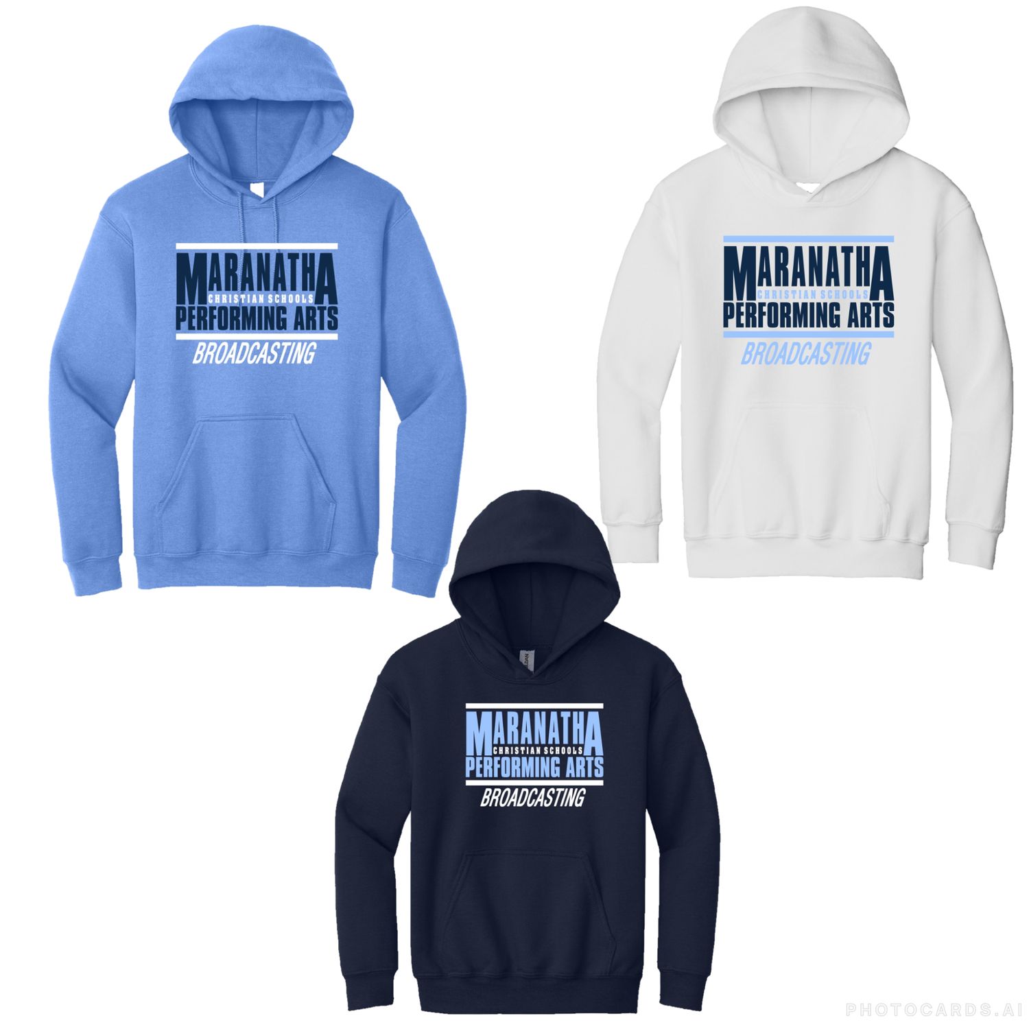 MARANATHA BROADCASTING HOODIE (YOUTH)