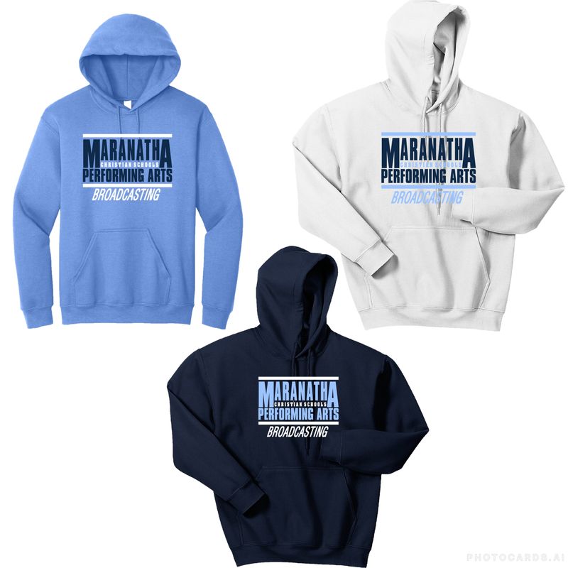 MARANATHA BROADCASTING HOODIE (ADULT)