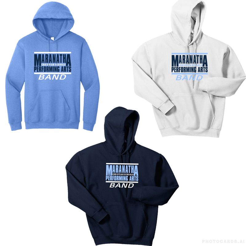 MARANATHA BAND HOODIE (ADULT)