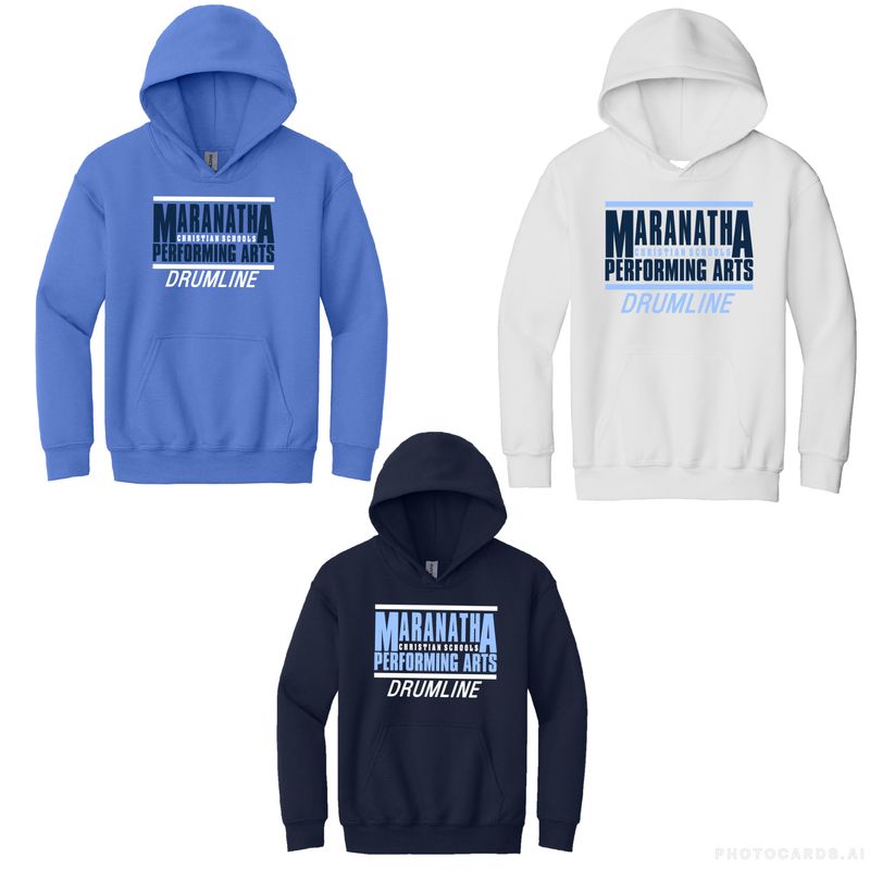 MARANATHA DRUMLINE HOODIE (YOUTH)