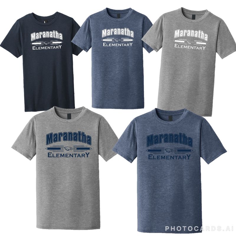 MARANATHA ELEMENTARY WITH EAGLE SOFT TEE (YOUTH)