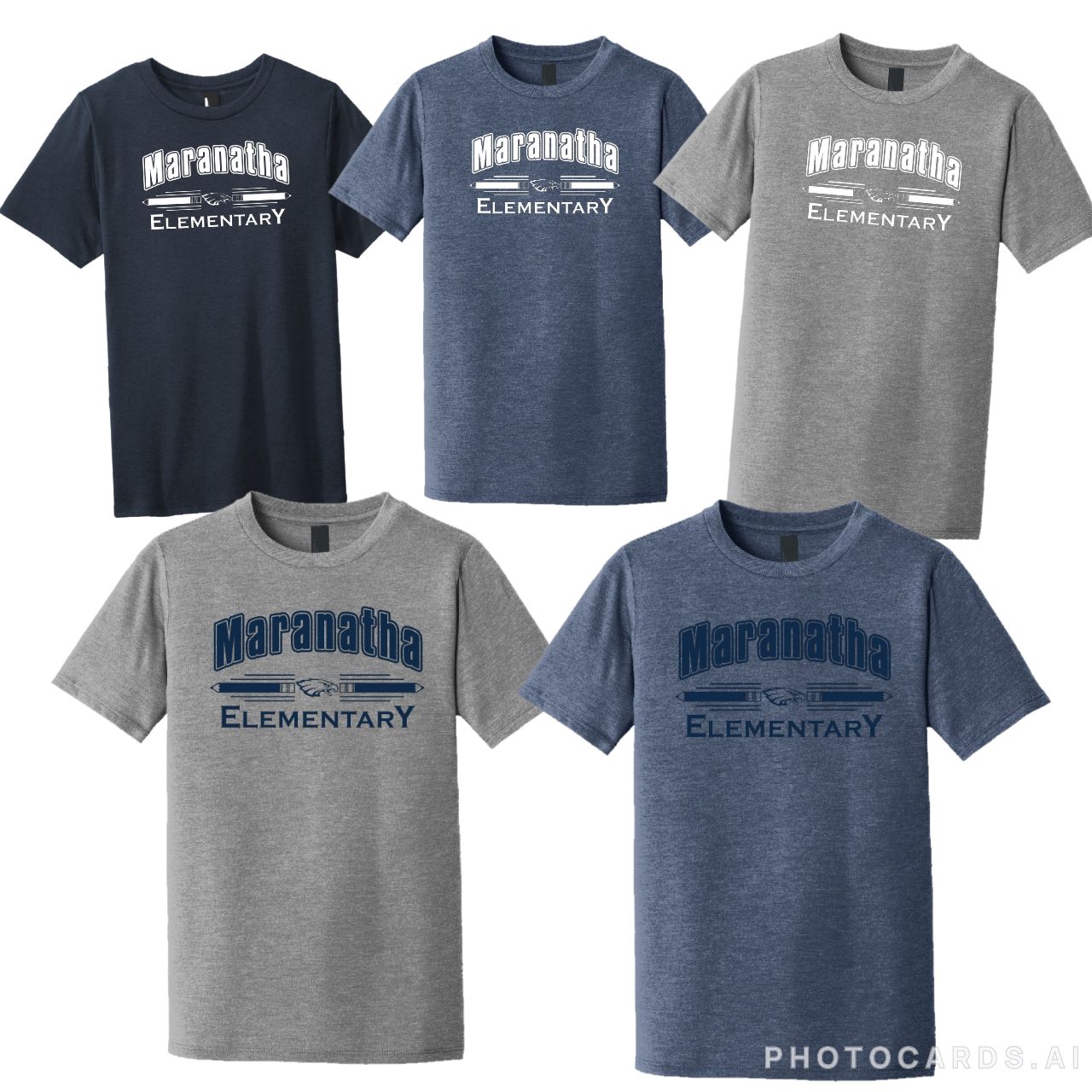 MARANATHA ELEMENTARY WITH EAGLE SOFT TEE (ADULT)