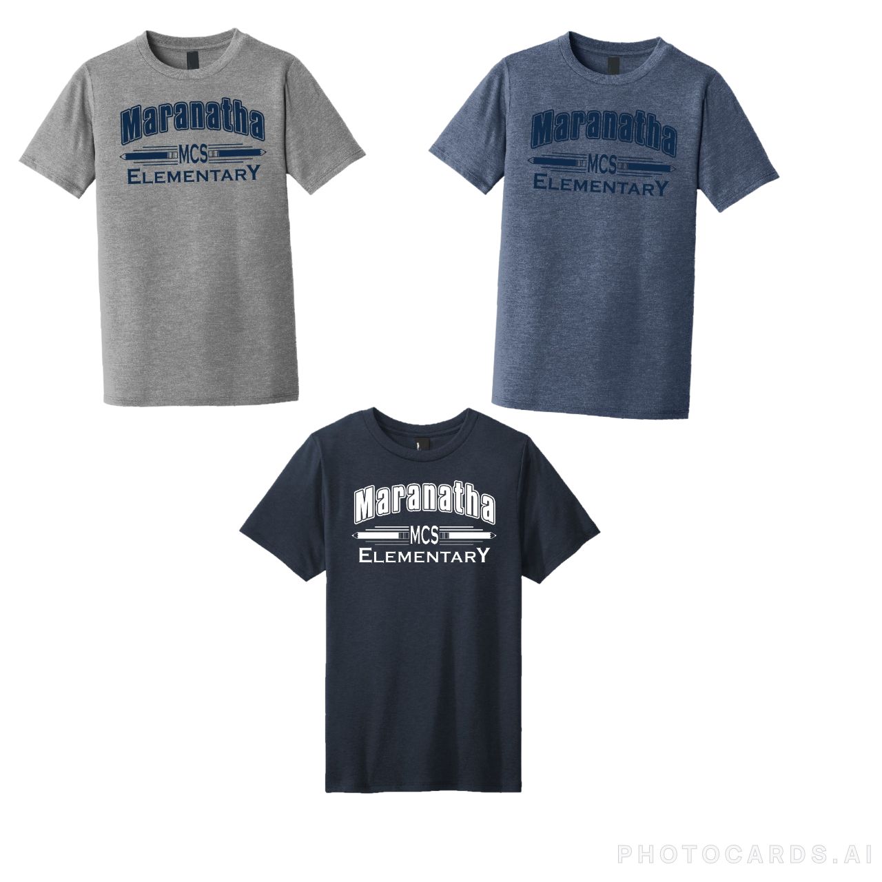 MARANATHA ELEMENTARY WITH MCS SOFT TEE (ADULT)