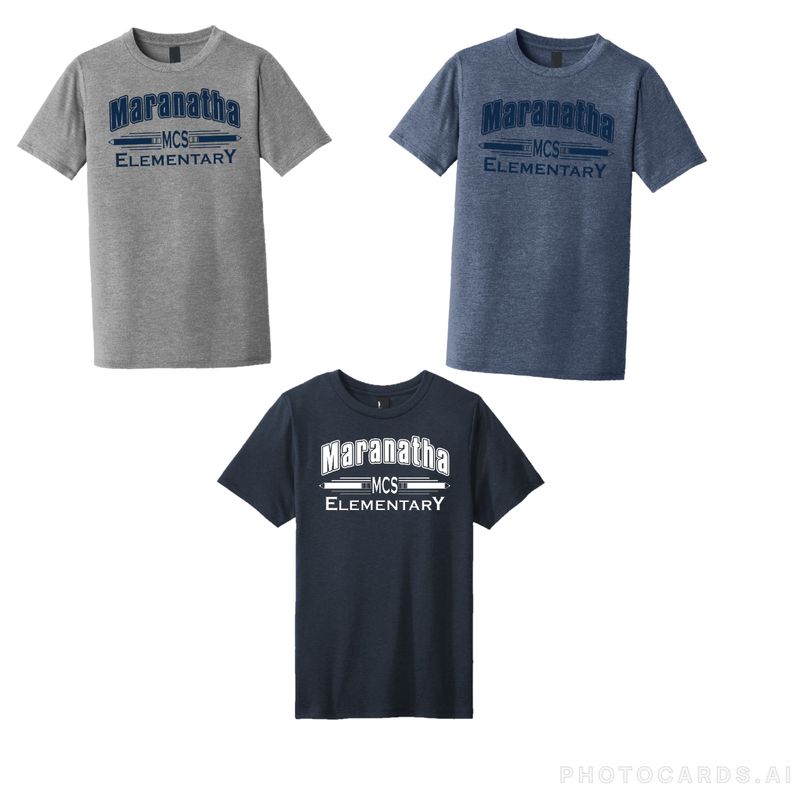 MARANATHA ELEMENTARY WITH MCS SOFT TEE (ADULT)