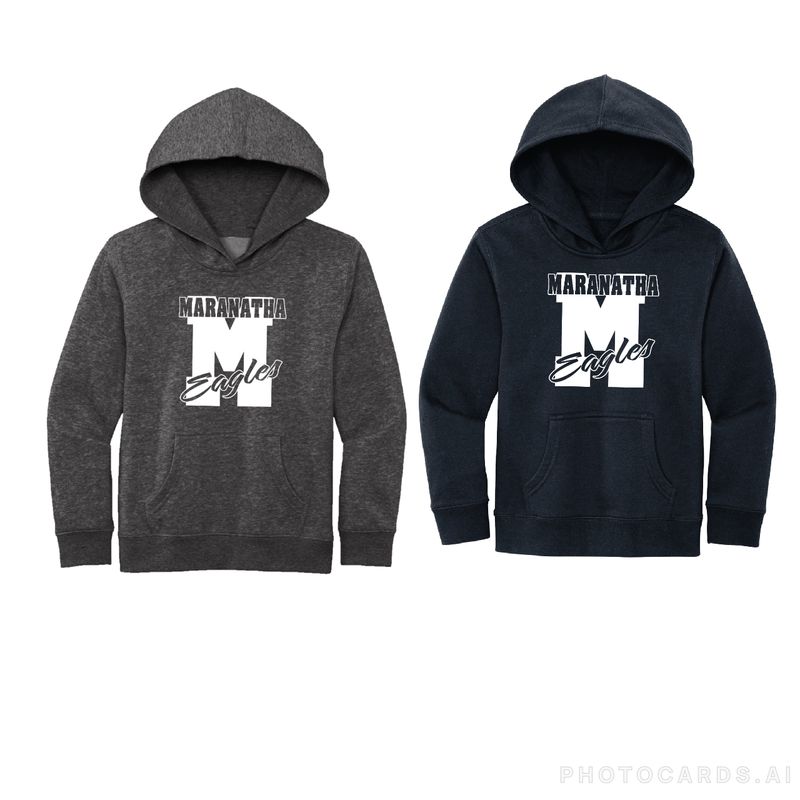 LARGE M EAGLES HOODIE (YOUTH)