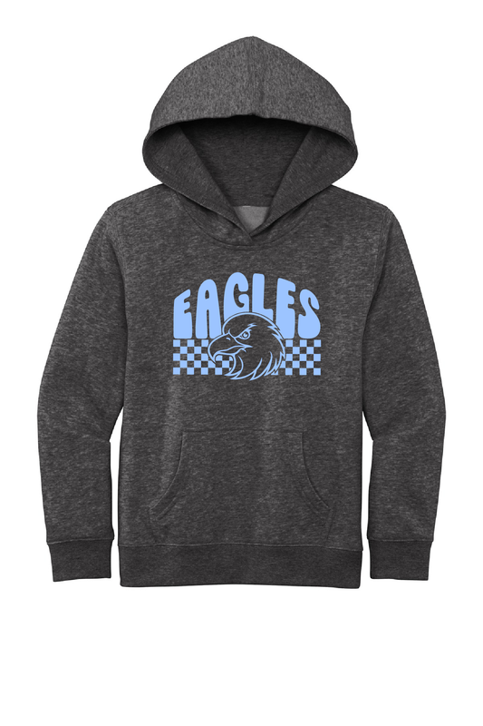 EAGLES CHECKERED HOODIE (YOUTH)