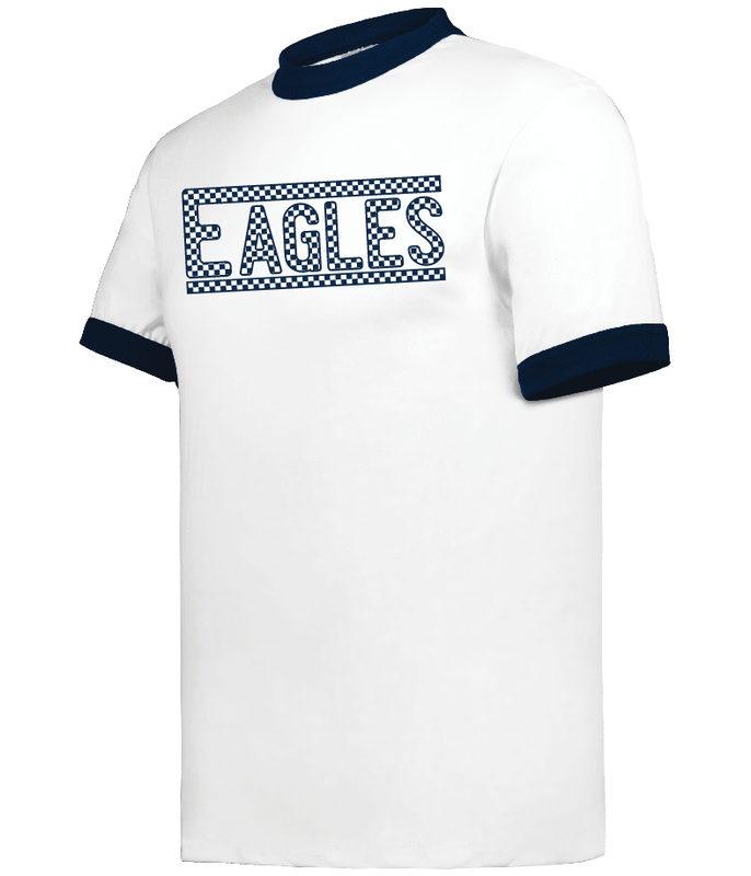 RETRO EAGLES RINGER SHIRT (ADULT)
