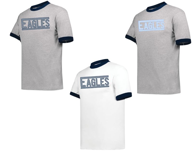 RETRO EAGLES RINGER SHIRT (YOUTH)