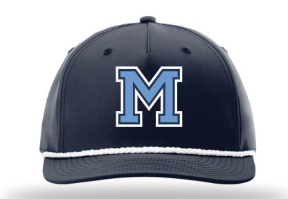 MARANATHA PVC LOGO ON RICHARDSON 5 PANEL CLASSIC ROPE CAP