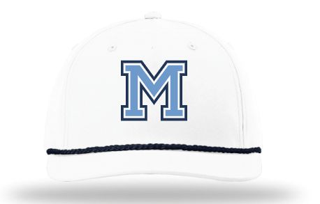 MARANATHA PVC LOGO ON RICHARDSON 5 PANEL CLASSIC ROPE CAP