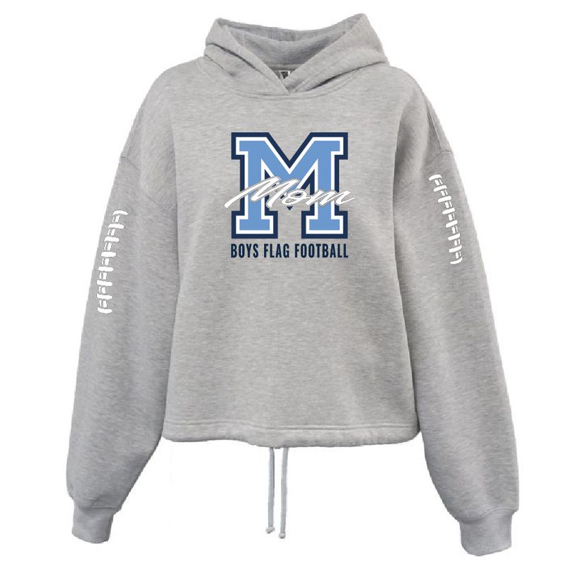 BOYS FLAG FOOTBAL "MOM" HOODIE (Ladies)