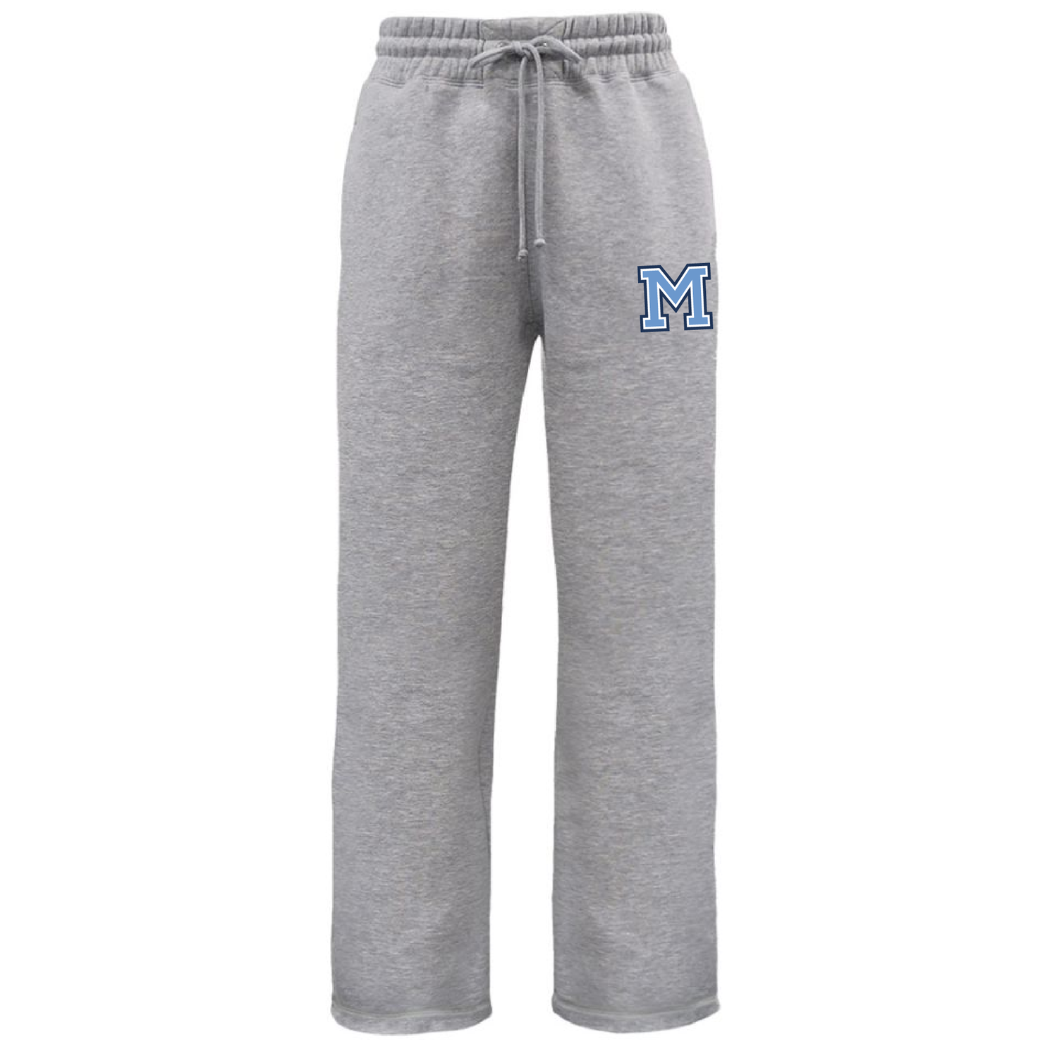 WOMENS FULL LEG PANT WITH SCHOOL LOGO OR FLAG FOOTBALL GIRLS DOWN THE LEG