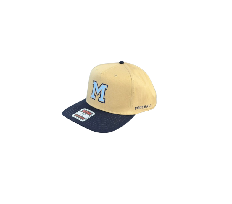 5 Panel Mid Profile Cap (M FRONT/FOOTBALL SIDE PANEL)