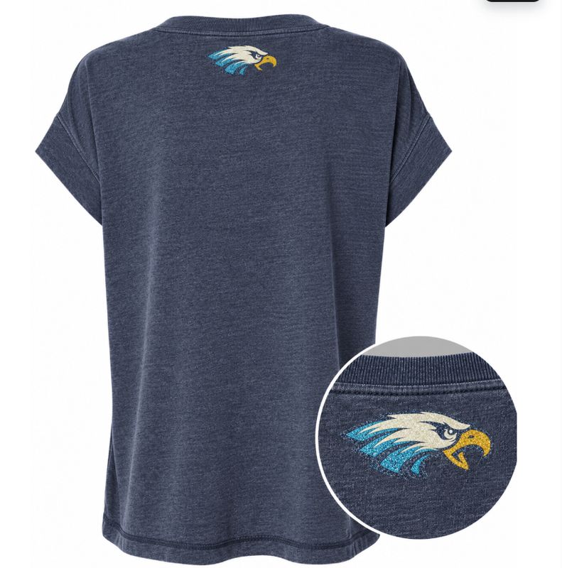 MARANATHA FOOTBALL MOM BLING TEE (LADIES)