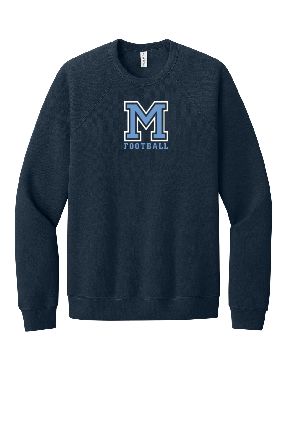 MARANATHA FOOTBALL CENTER CHEST RAGLAN CREW