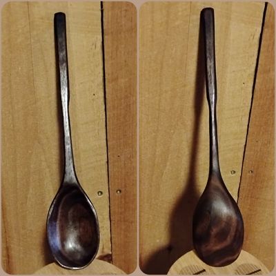 Serving Spoon / Walnut Serving Mixing Spoon