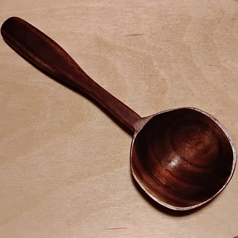 Small Ladle / Hand Carved Kitchen Ladle
