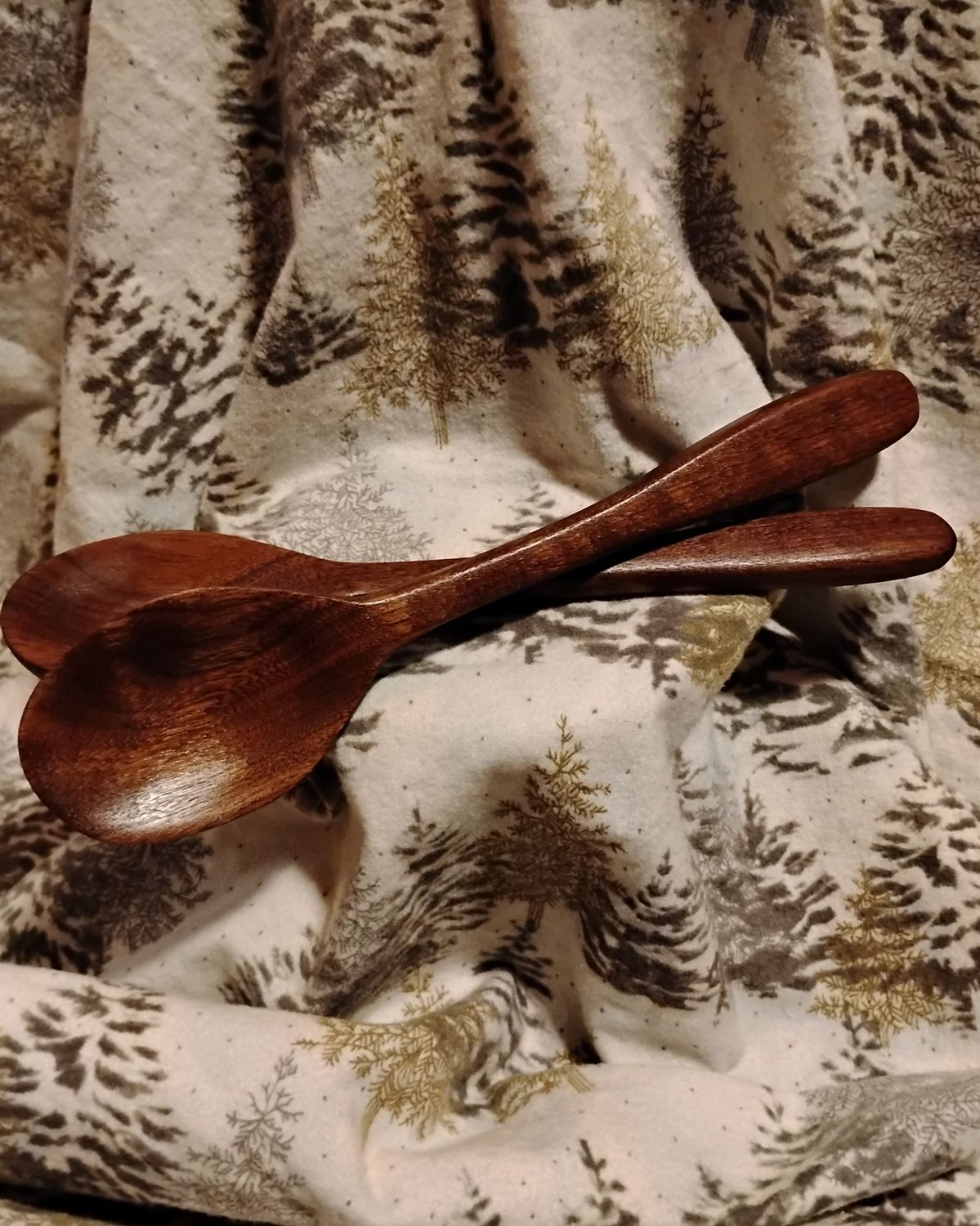 Walnut Cooking Serving Spoon Set