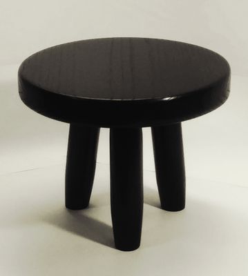 Custom Mid-Century Oak Stools / Plant Stands
