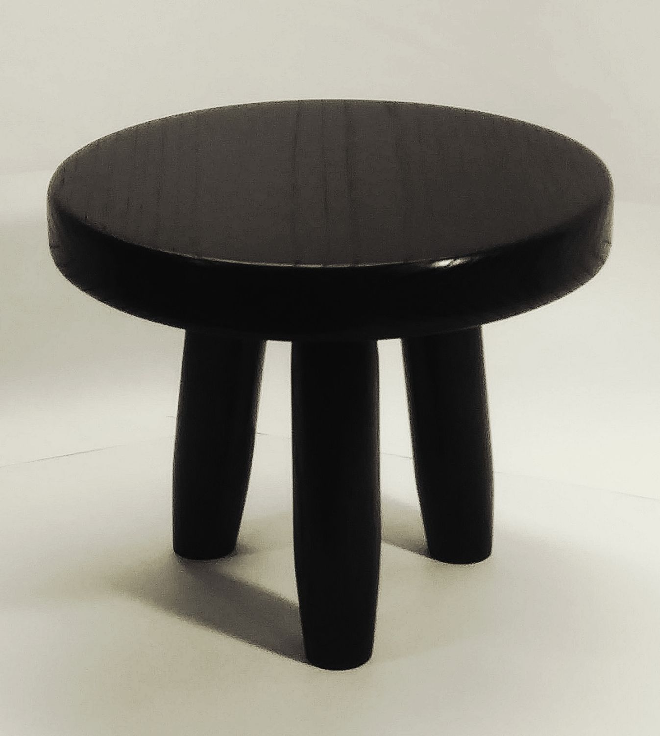 Custom Mid-Century Oak Stools / Plant Stands