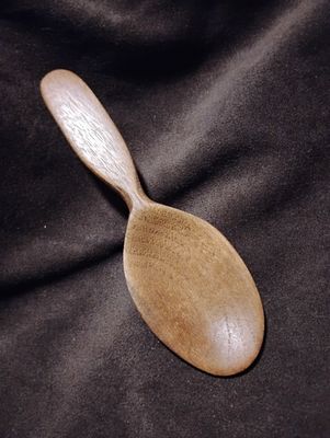 Youth Size Wood Eater / Child Spoon / Walnut Hand Carved Spoons