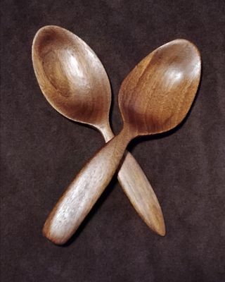 Eaters / Eating Spoons / Hand Carved Eaters