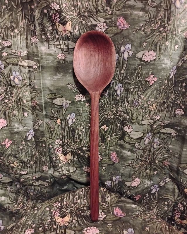 Cooking Serving Spoon / Walnut Wooden Spoon 